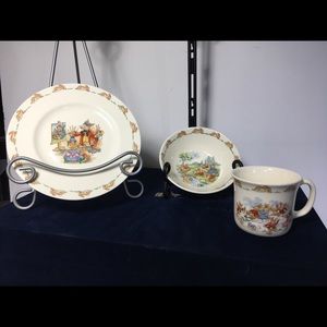 Bunnykins Fine Bone China Royal Dalton 3 piece set
